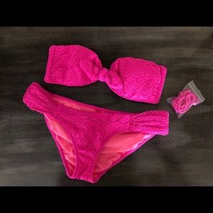 NEVER WORN! Victoria Secret crochet bikini